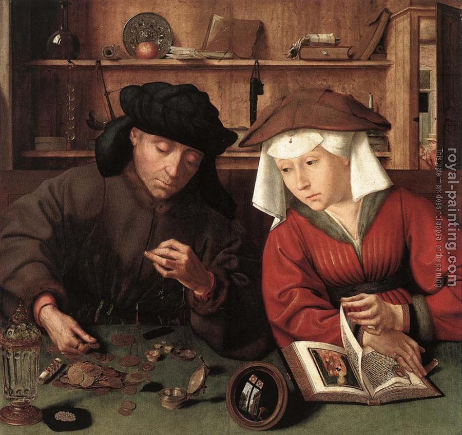 Quentin Massys : The Moneylender and his Wife